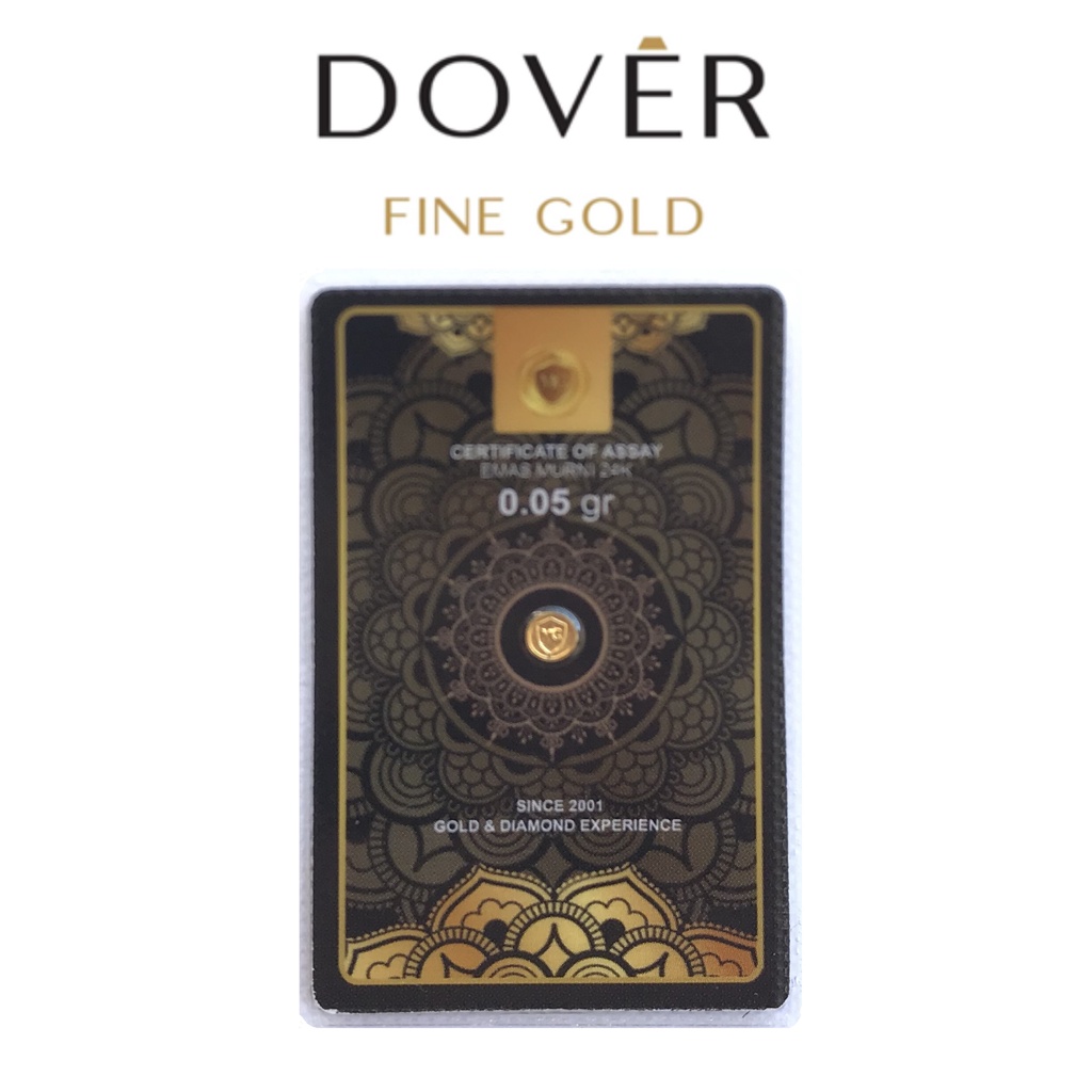 Logam Mulia Emas Mini Gold MiniGold 0,05 0.05 gram