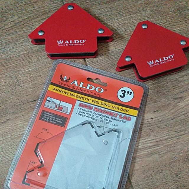 Magnet Holder Arrow Magnetic Welding Holder  Siku Magnet Untuk Las 3 Inch