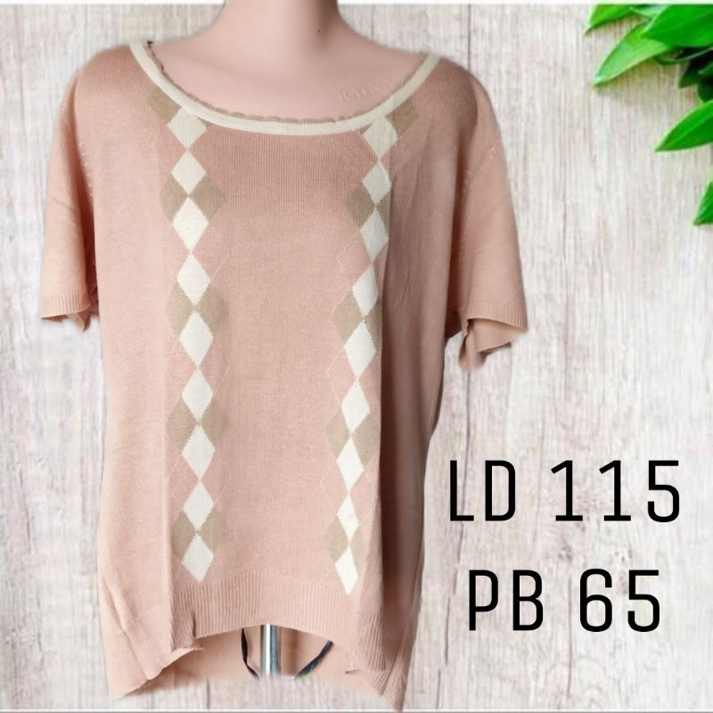 PL KAOS RAJUT LENGAN PENDEK