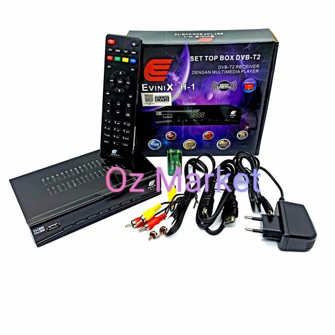 JUAL Set Top Box EVINIX H1 DVB T2 HDMI