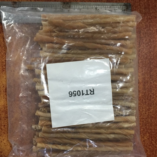 Tulang Snack Anjing Twist Stick  5” 100pcs RT1056 Gigitan Anjing