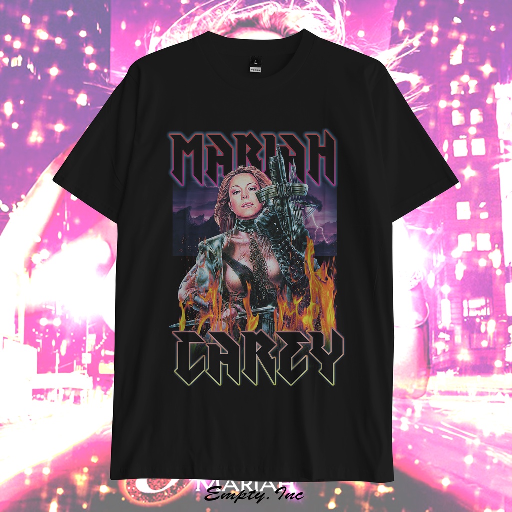 Kaos Mariah Carey Music Tshirt Vintage Tee Graphic