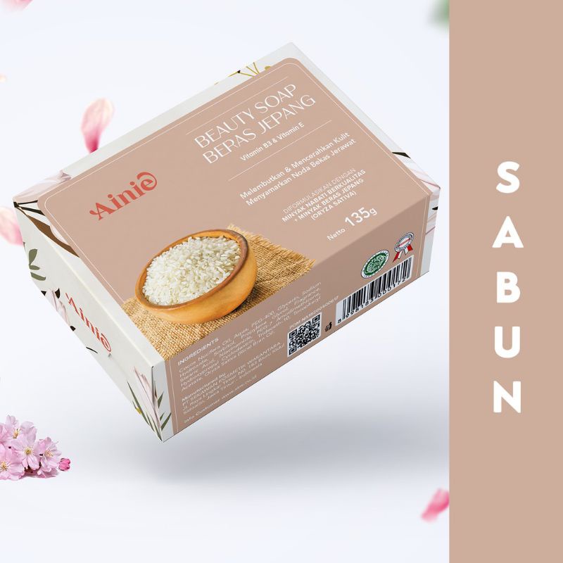 AINIE SABUN BERAS JEPANG 70gr / 135gr