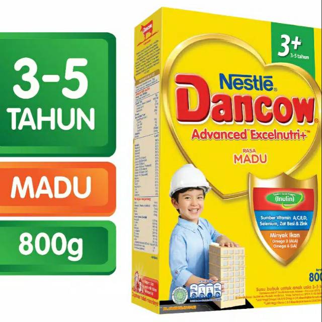 

Dancow 3+ van/madu/cok 800 GR