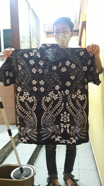 Bisa Pisah Batik Couple Keluarga Maura Couple Sania Ruffle Ori Ndoro Jowi Dnt Cendrawasih Putih