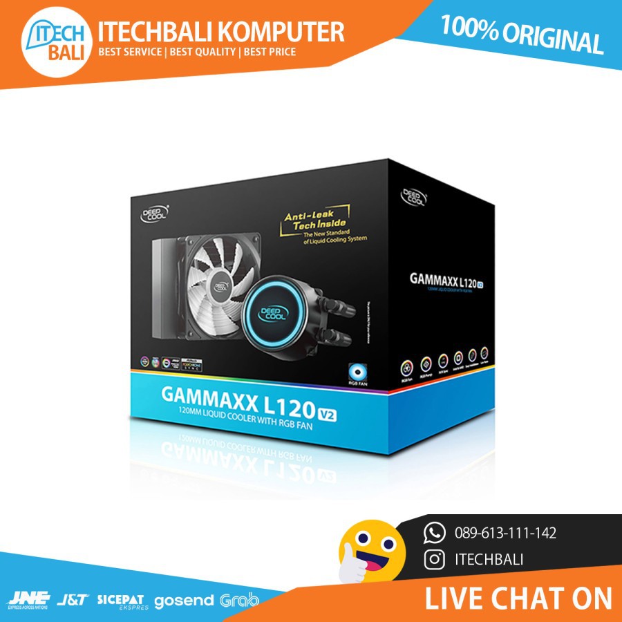 Liquid Cpu DEEPCOOL GAMMAXX L120 V2 | ITECHBALI