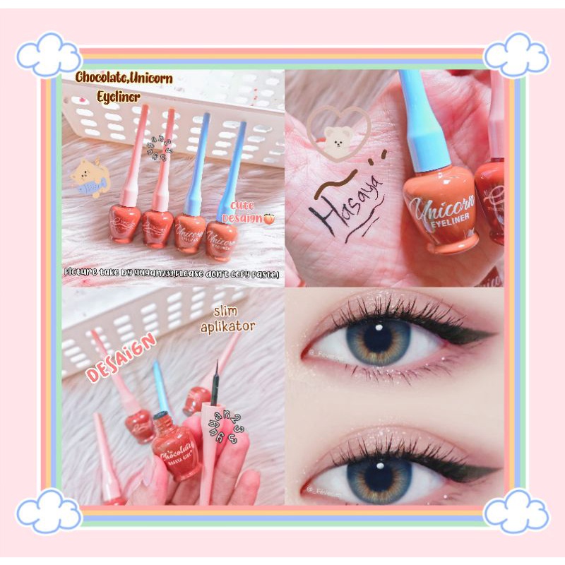 PROMO ECER!!!EYELINER CHOCOLATE/UNICORN HASAYA GIRL JH-3755A/JH-3756