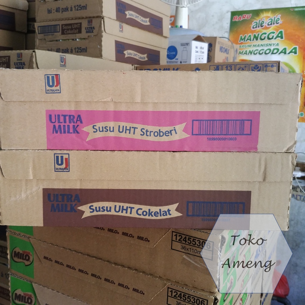

Ultra Milk Susu UHT 125 ml - 1 DUS (40 PCS)