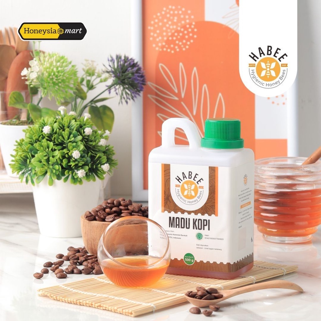 

Madu Murni Asli Habee Kopi 500gr Raw Honey