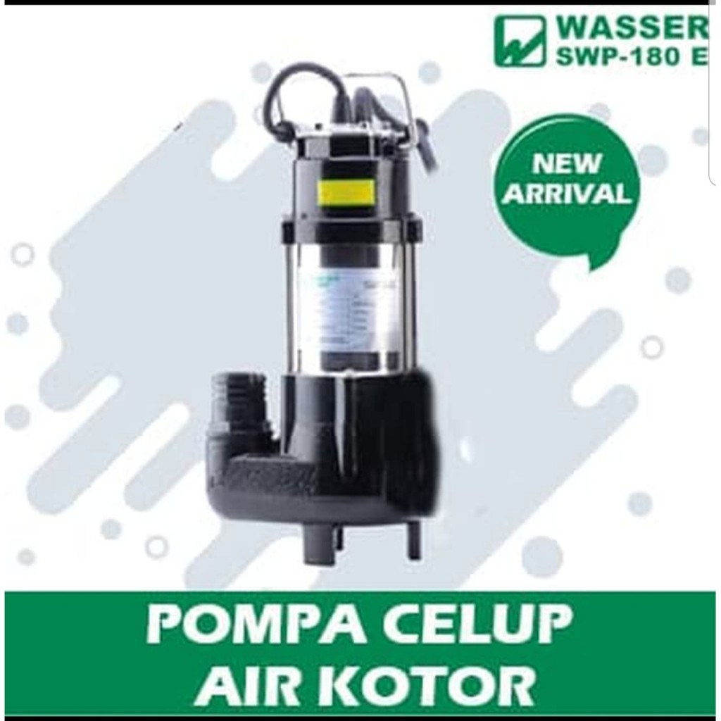 Pompa Celup Air Kotor Wasser SWP 180 E