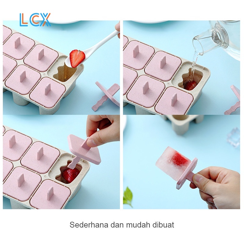 LCX CETAKAN ICE CREAM PUDDING JELLY / CETAKAN ES KRIM ICE CREAM POPSICLE VS-98