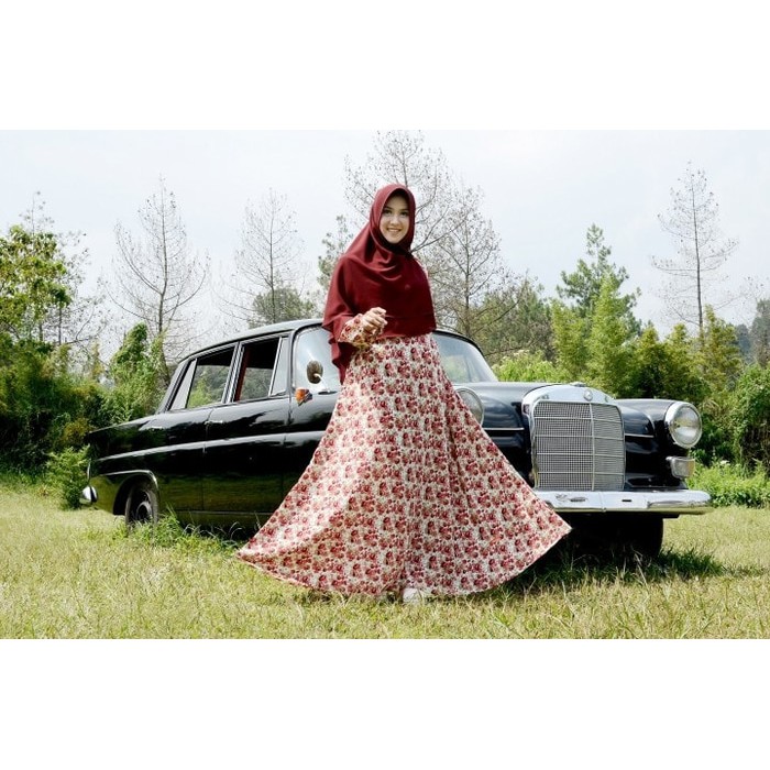BIG SALE 40% Gamis Nibras Syar'i NS 20- Gamis Muslimah- Cuci Gudang - Tosca Muda- XL