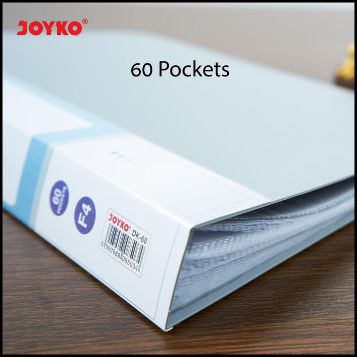 

Joyko Document Keeper Clear Holder F4 60 Sheets / Tempat Dokumen Dk-60