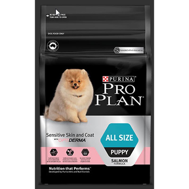 Jual Pro Plan Pro Plan Dog Puppy All Size Sensitive Skin Coat Salmon 2 5kg Indonesia Shopee Indonesia