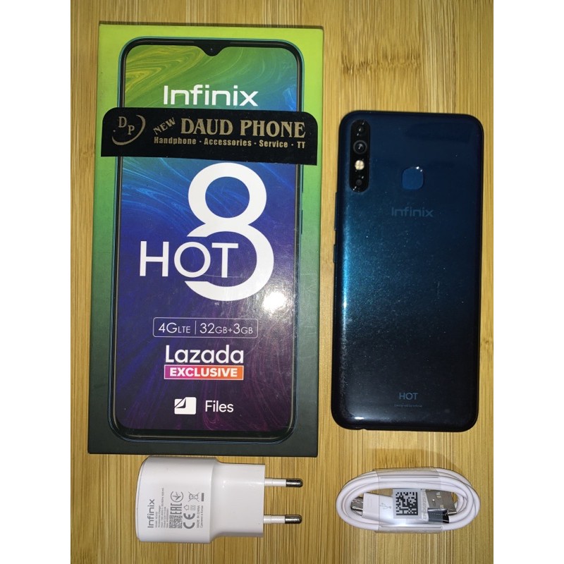 Infinix Hot 8  3/32  Cyan/blue  second