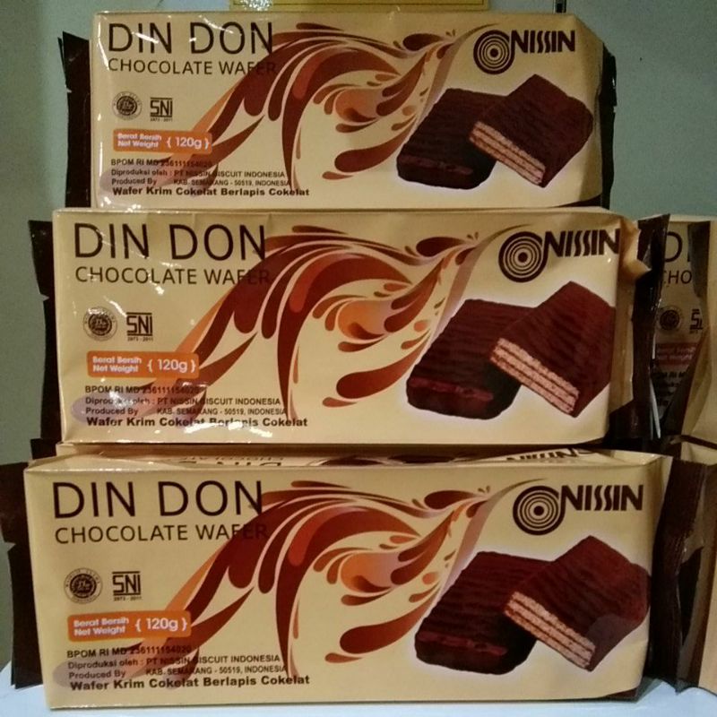 

Nissin Wafer DIN DON 120gr