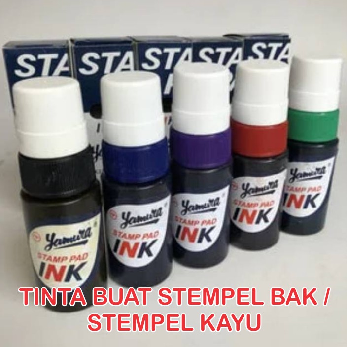 

TINTA YAMURA 50 ml / TINTA BAK / TINTA STEMPEL KAYU