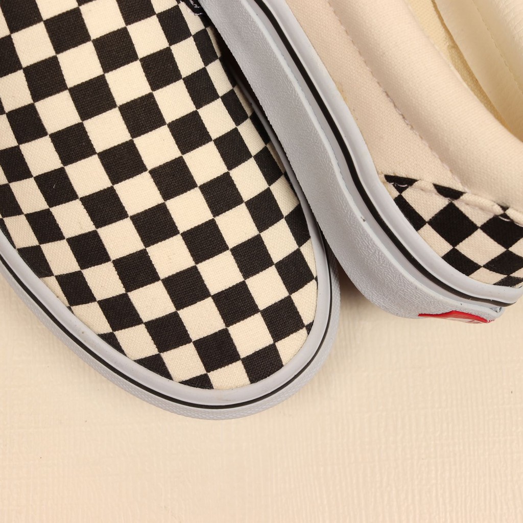 Vans Slip On Checkerboard Black White