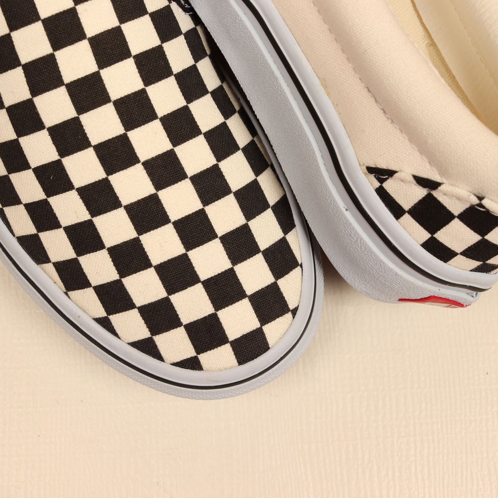 Vans Slip On Checkerboard Black White