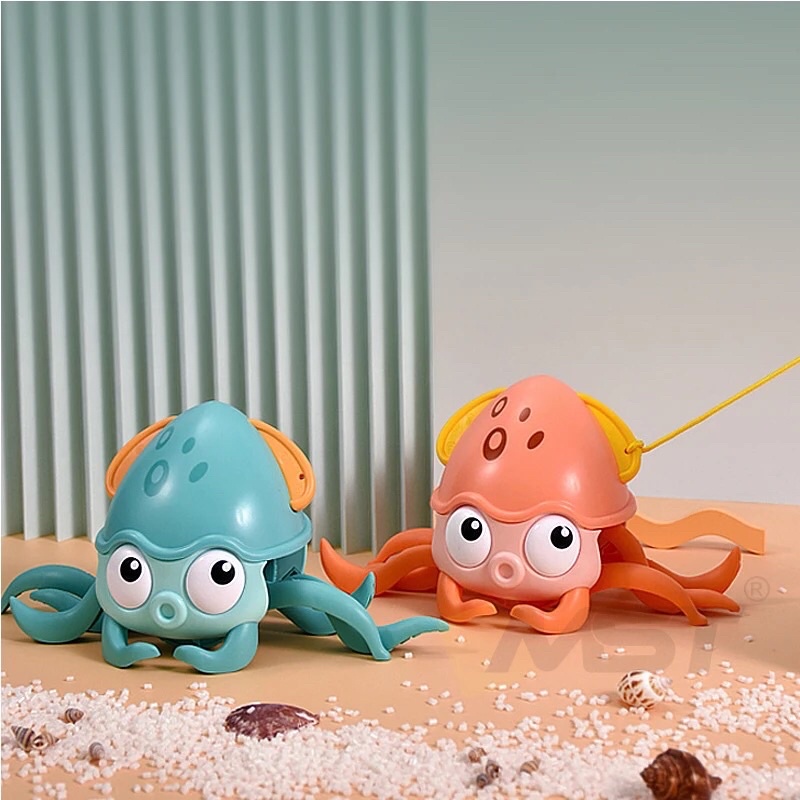 Bath Toy Walking Octopus Mainan Gurita Anak