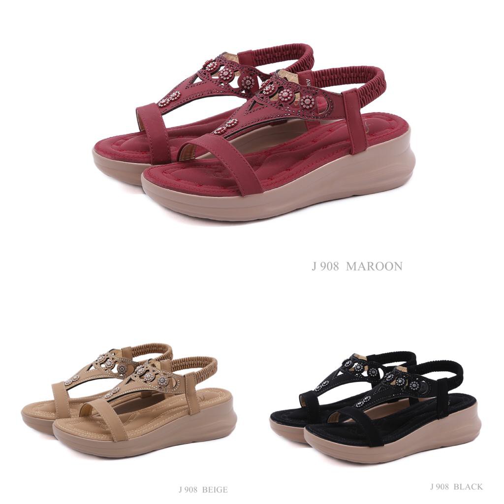 ANELA LYNE  WEDGES SANDAL SLINGBACK LAMIAH J 908 (SALE)