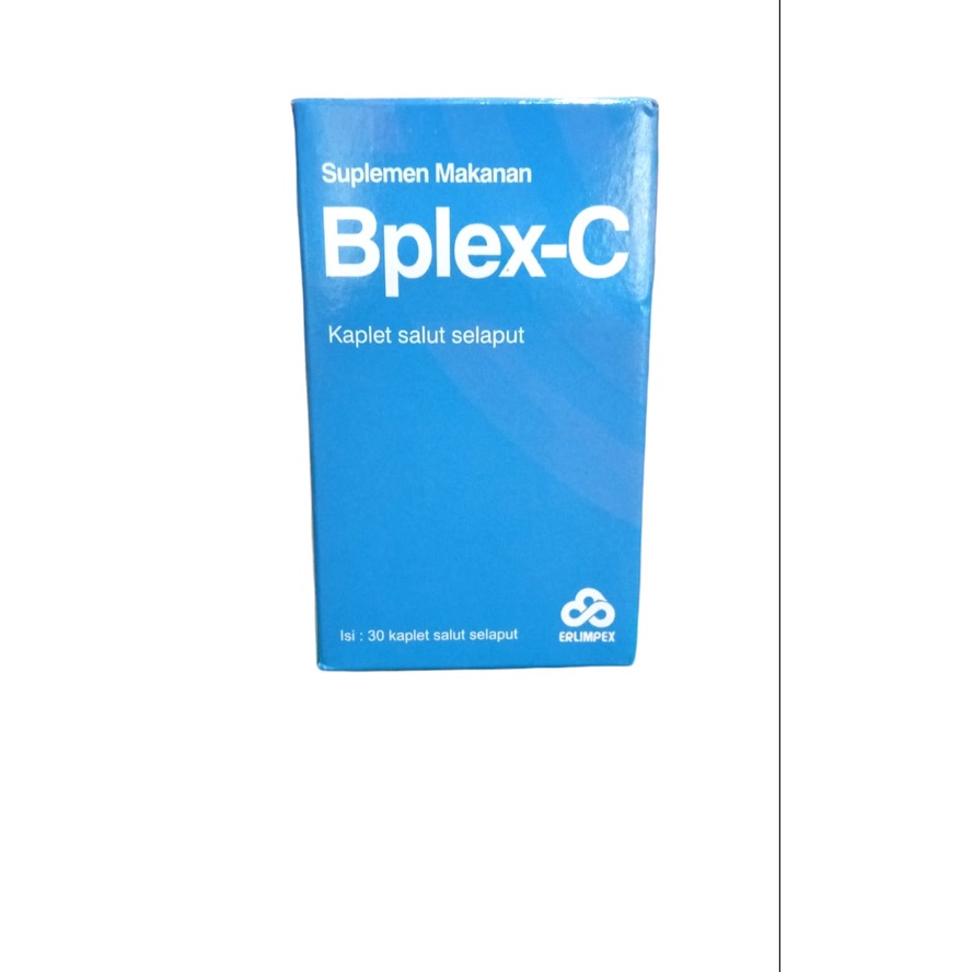 Erlimpex Bplex-C 30 Kaplet Multivitamin B Kompleks &amp; Vitamin C