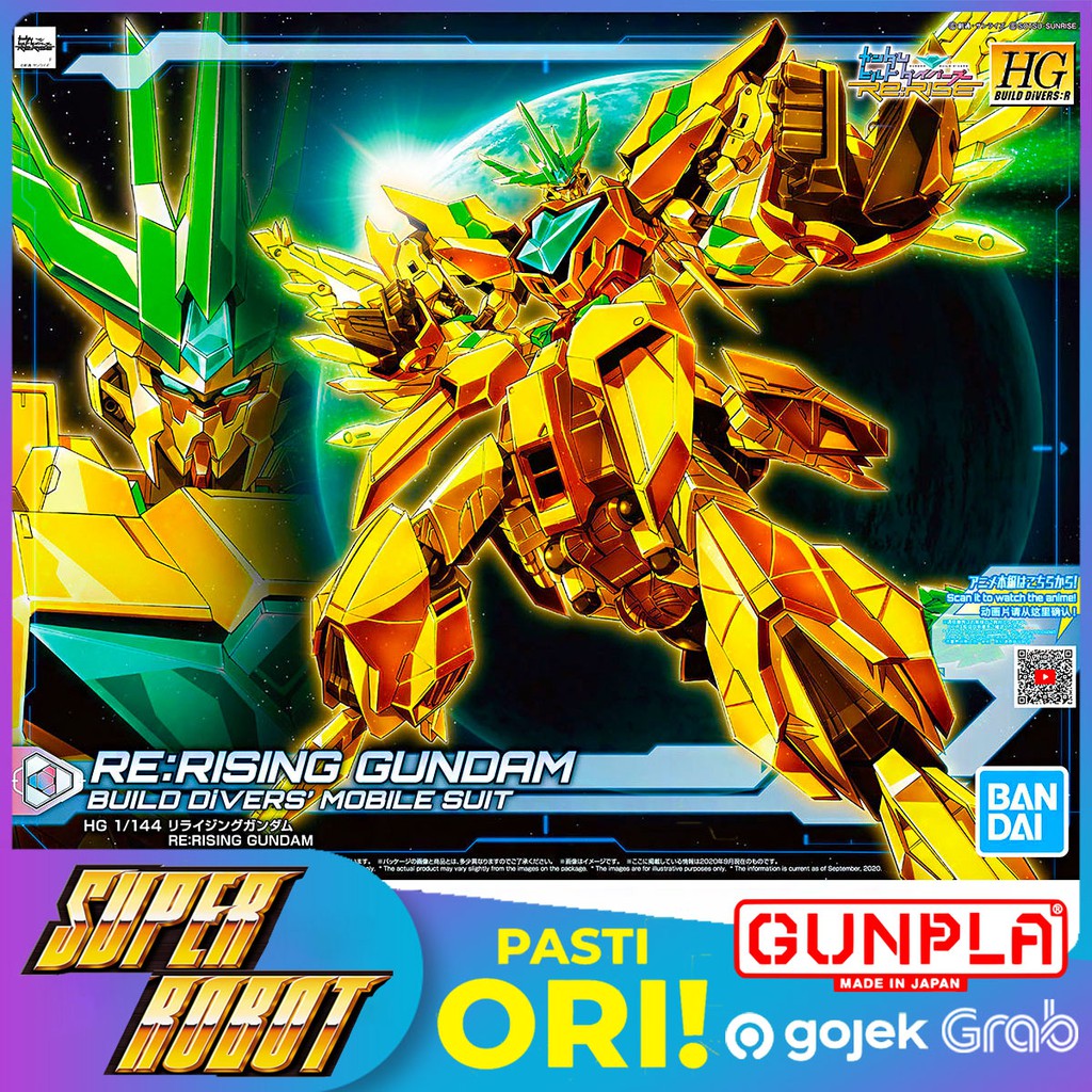 BANDAI HG Re Rising Gundam - HGBD:R