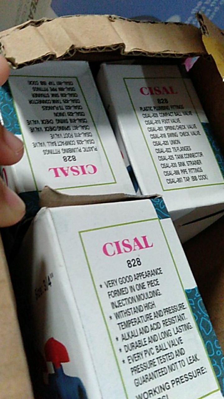 Ball Valve Pvc / Stop Keran Plastik 3/4