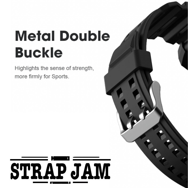 SIKAI Tali Jam Xiaomi Watch S1 / Active - Strap Jam Tangan 22mm Rubber Model Armor Gagah