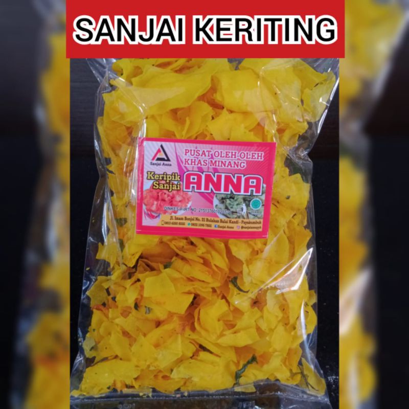 

KERIPIK SANJAI KERITING KHAS MINANG