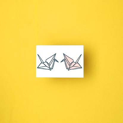 

POTATOO Paper Cranes Temporay Tatto Sticker