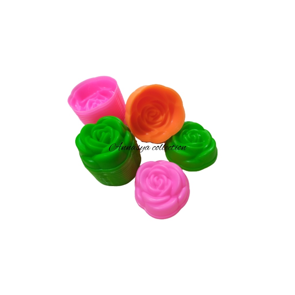 cetakan kue, puding mawar besar