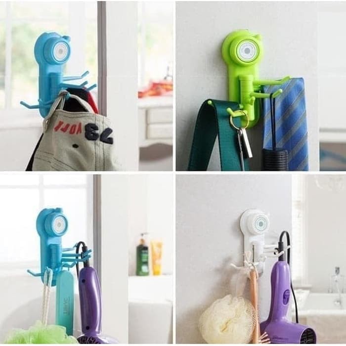 VOM-Gantungan Dapur Powerful Suction Cup Hook / Gantungan Barang 0554