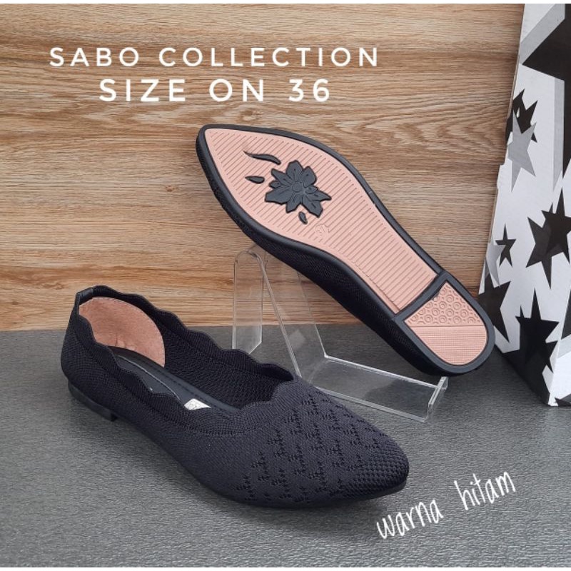 flat shoes rajut sale