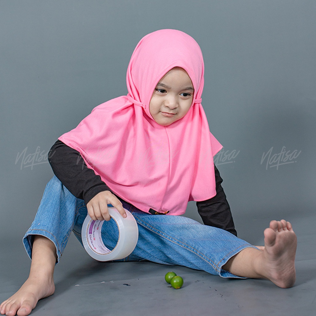 PROMO COD..Hijab AT HOME size M I Jilbab Non Pet I Kerudung Instan Nafisa