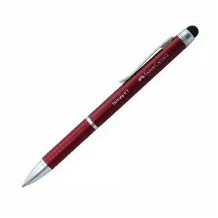 Faber-Castell Vernate Stylus Pen 3 in 1 for android/smartphone (RED Barrel)