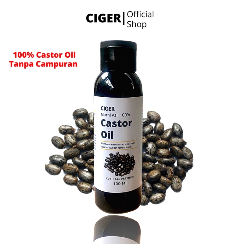 Jual Castor Oil Pure 100% | Minyak Jarak Murni | Serum Kulit Bulu Mata ...