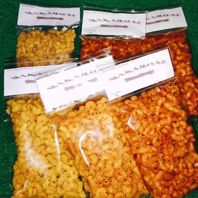 

Makaroni Pedas Aroma Jeruk Asli Bandung 75 gr