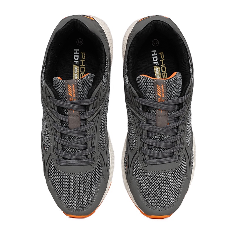 Phoenix Arnius Sepatu Running Pria - D.Grey