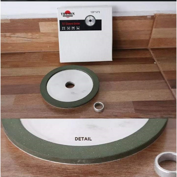 Diamond Asah TCT 5" / Diamond Asah 5" (1 sisi) #400 / Batu Asah / Diamond Grinding Wheel