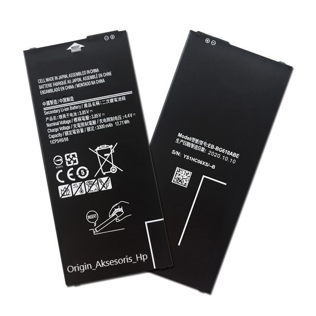 Original Baterai EB-BG610ABE Buat Handphone Samsung Galaxy J6 Plus dc 88