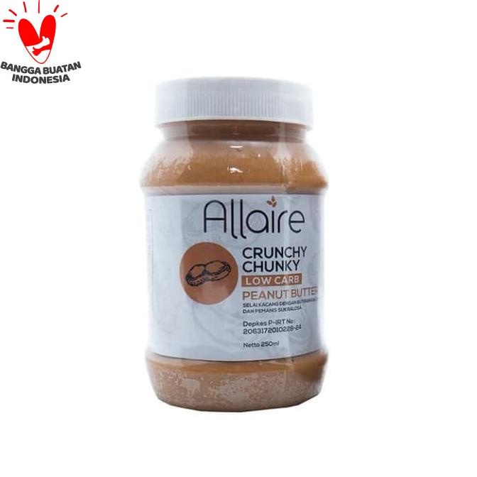 

Ketobetic Crunchy Chunky Peanut Butter Selai Kacang Keto Friendly