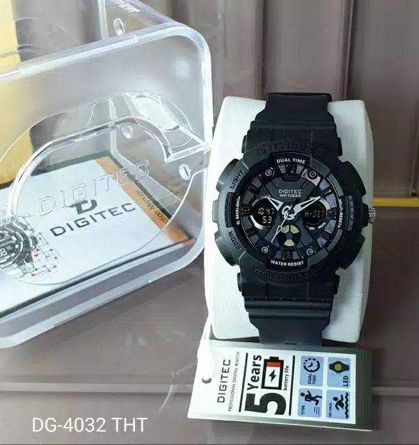 JAM TANGAN WANITA/CEWEK SPORTY DIGITEC 4032 ORIGINAL WATER RESIST