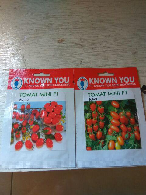 Benih Tomat Chery/tomat Mini Juliet Original Known You Seed
