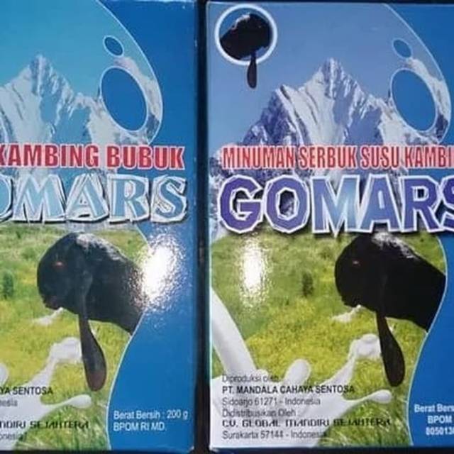 

SUSU KAMBING ETTAWA BUBUK GOMARS