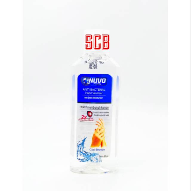 nuvo hand sanitizer 85 ml