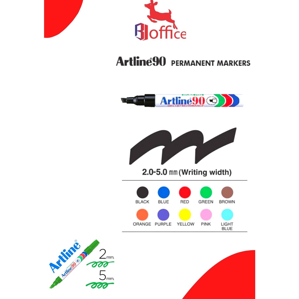

SPIDOL ARTLINE PERMANENT MARKER EK-90