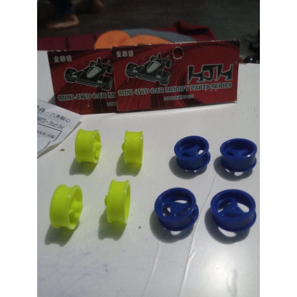 velg small mini 4wd HJH 1set dapat 4 pcs velg