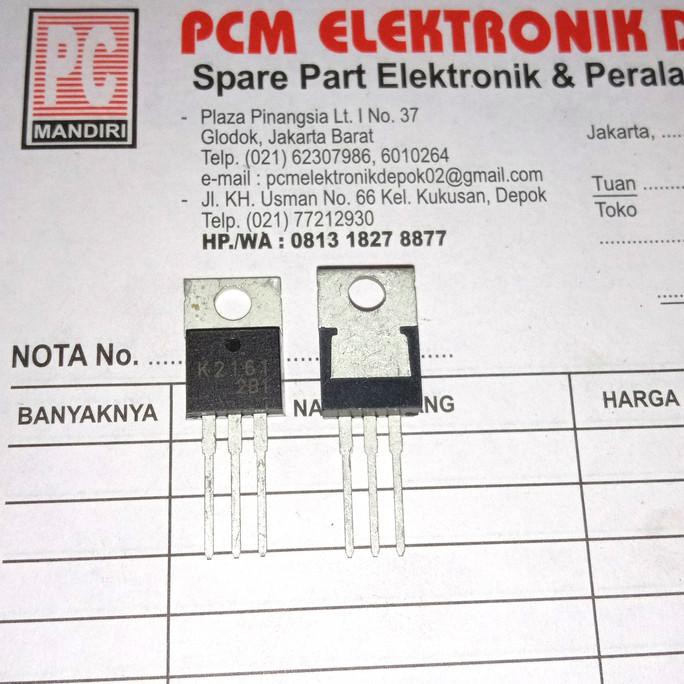 K2161 2Sk2161 K 2161 2Sk Sk2161 Original Transistor To220 To-220 Pcmelebik54 Ayo Beli