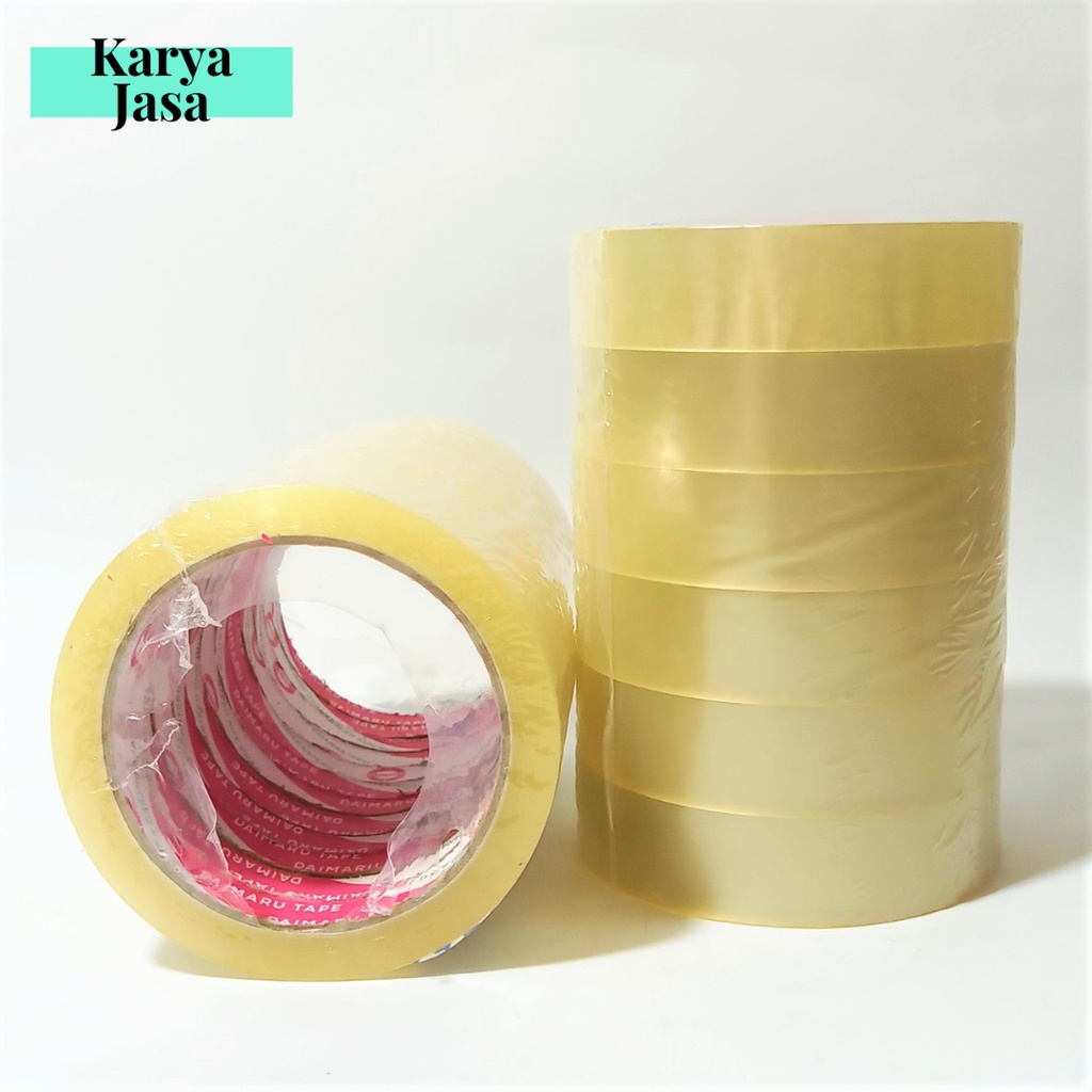 

Daimaru Tape Bening 24mm/1inch Selotip Bening | Grosir ATK Medan Murah